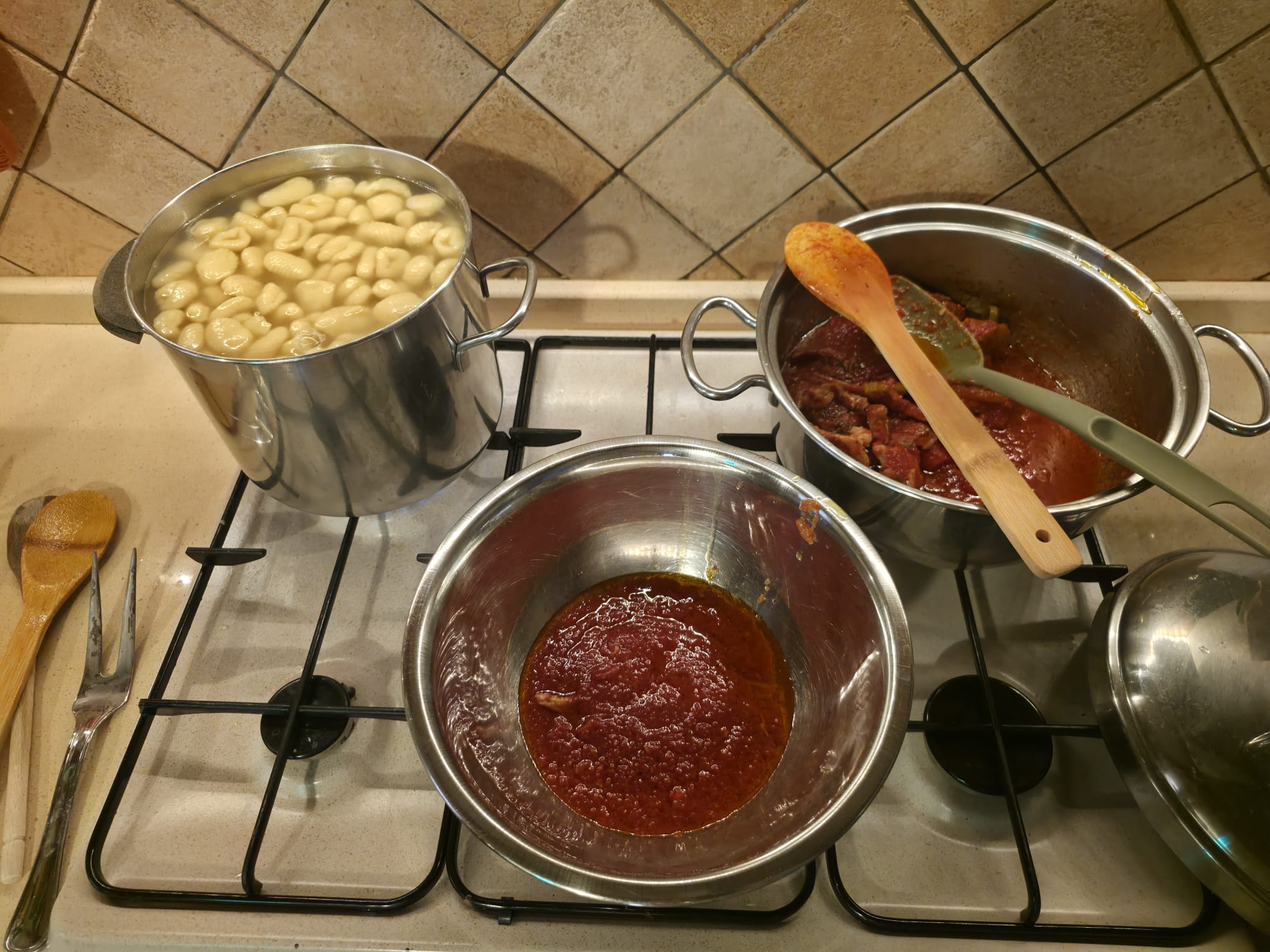 Gnocchi che galleggiano