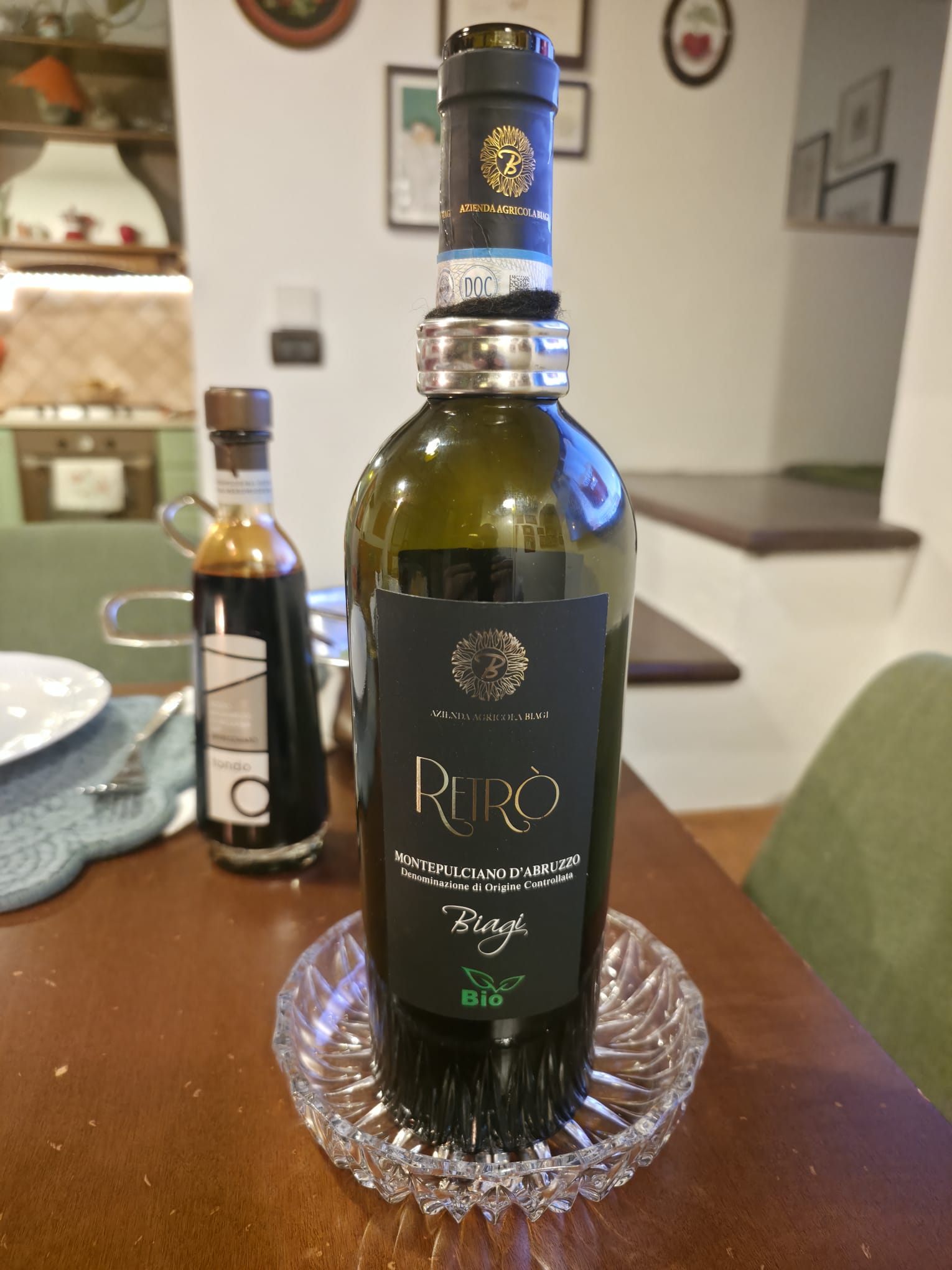 Etichetta del Retrò Montepulciano d'Abruzzo DOC - Tenute Biagi