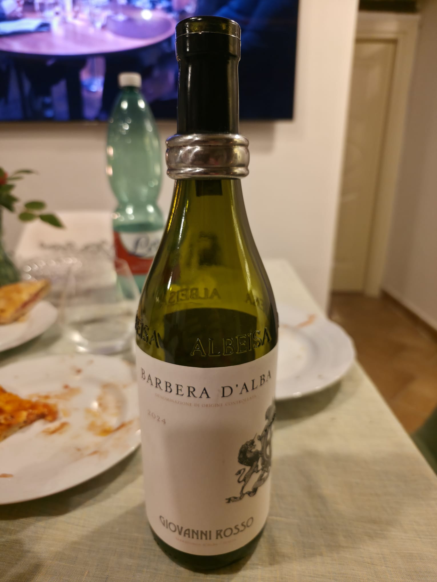Etichetta della Barbera d'Alba DOC - Giovanni Rosso