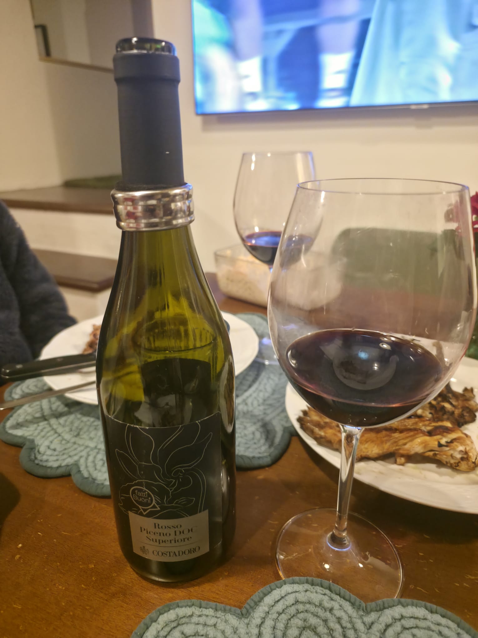 Etichetta del Rosso Piceno Superiore DOC - Vini Costadoro
